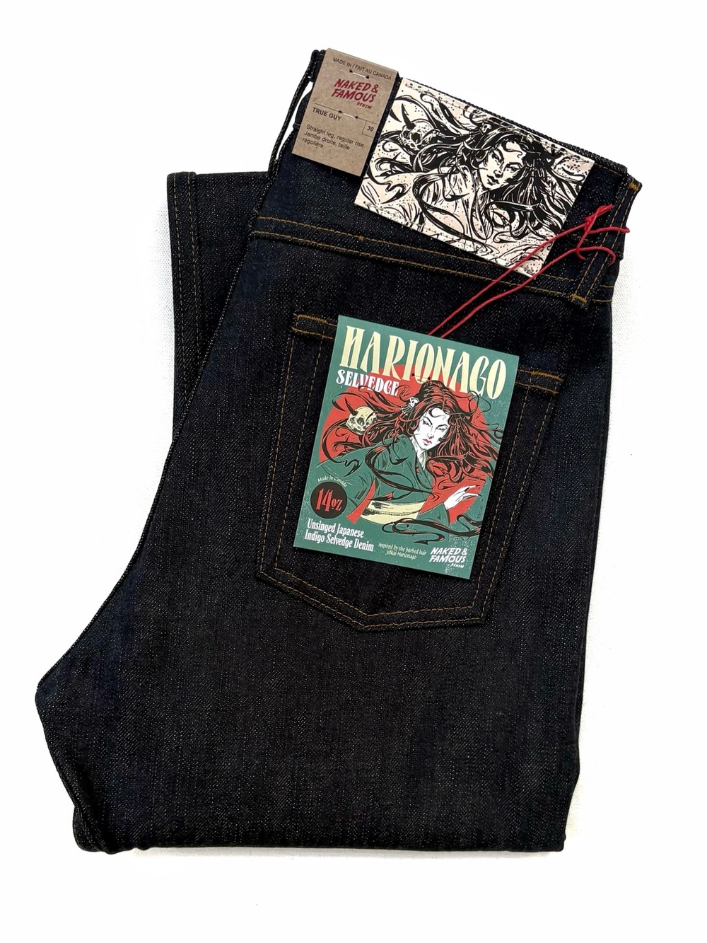 Naked & Famous Denim Harionago Selvedge - True Guy Jeans